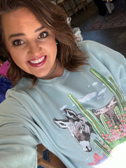 Desert Donkey Sweatshirt