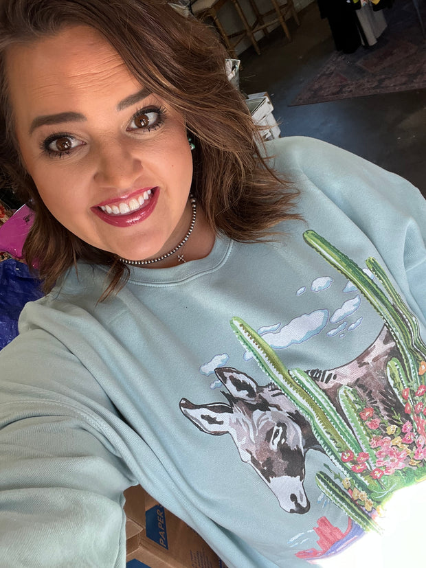 Desert Donkey Sweatshirt