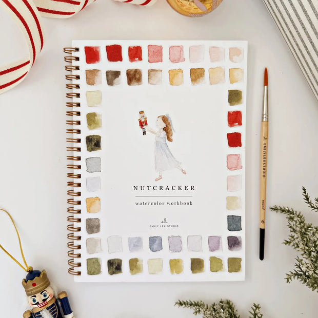 Winter and Holiday Watercolor Workbooks