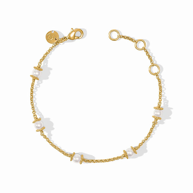 Julie Vos Hydra Delicate Bracelet - Pearl