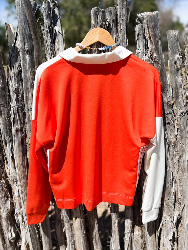 Orange & Cream Miners Top