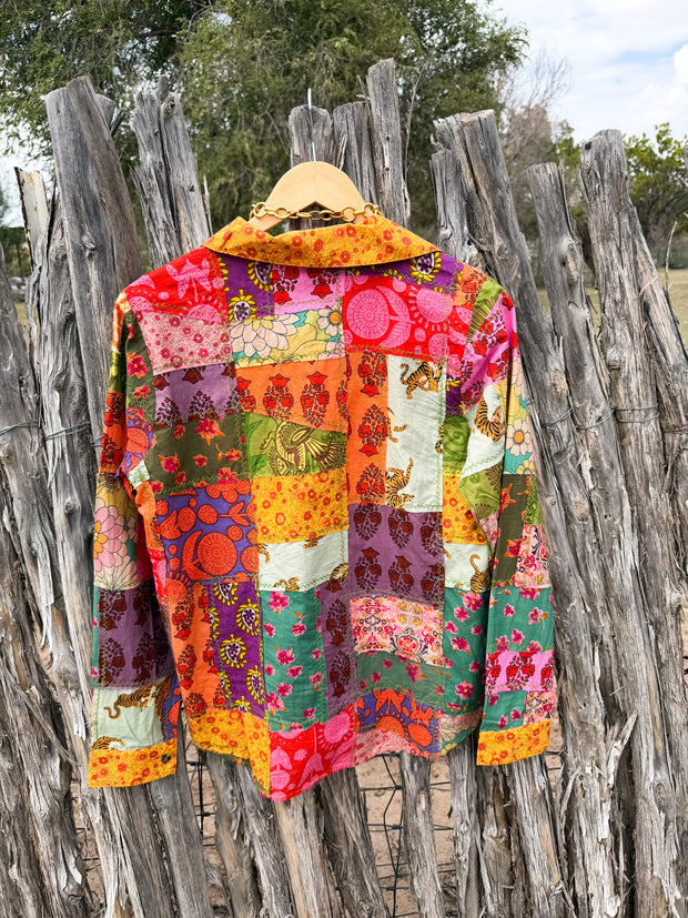 Ivy Jane Fall Patchwork Camp Shirt