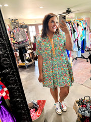 Ivy Jane Animal Shirt Dress