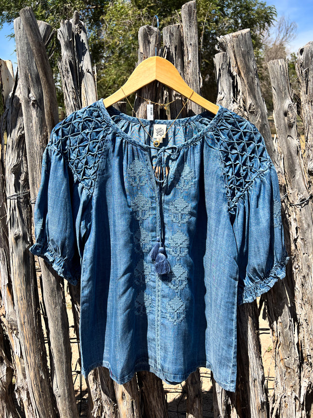 Ivy Jane Smocked Sleeve Top