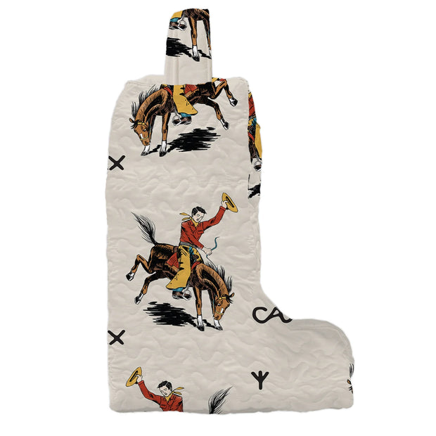 Tall Quilted Boot Bag Various Patterns