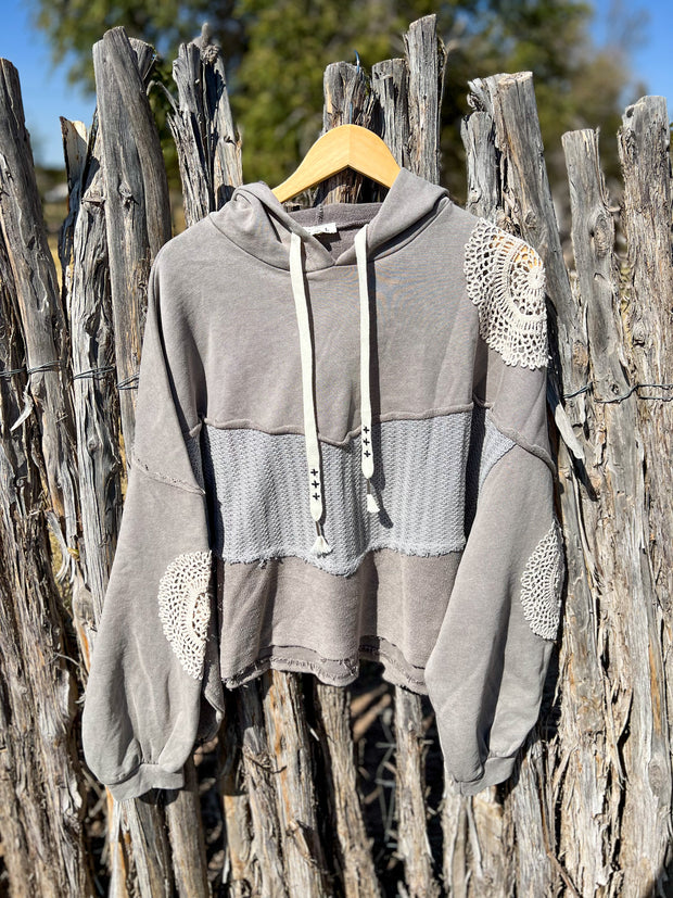 Atomic Silver Hoodie