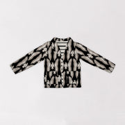 Chase Firebird Black Quilted Snap Jacket