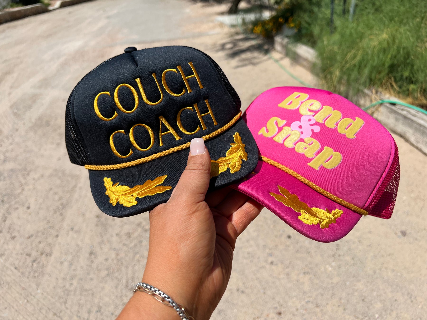 I am selling a one sized coach hat. Put Me In Coach Trucker Hat - Orange – Willow Boutique main image 4