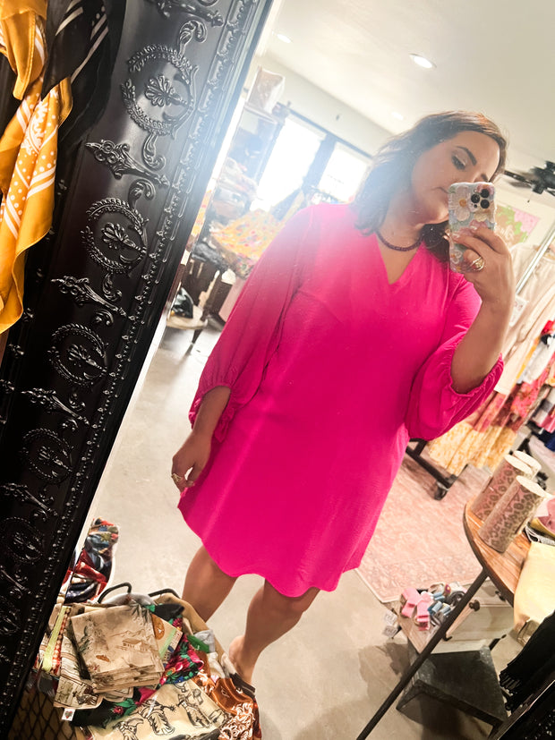 Ivy Jane Hot Pink Dress