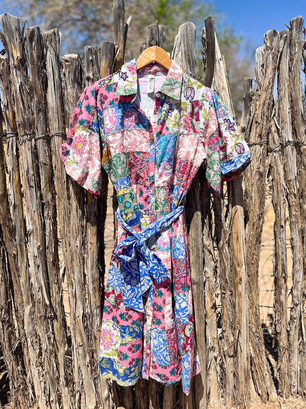 Ivy Jane Patchwork Shirt Dress – Qué Cute Style Boutique