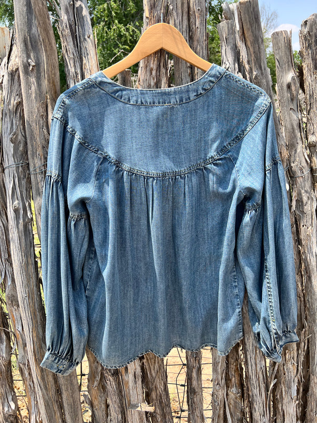 Ivy Jane Denim Popover