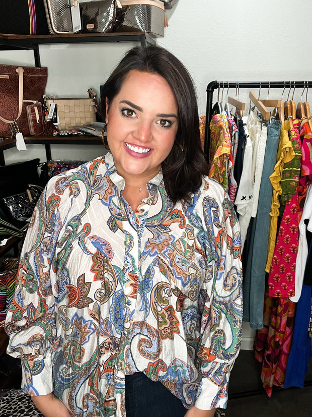 Pretty Paisley Top
