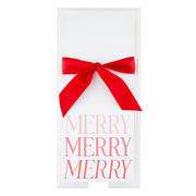 Holiday Notepad with Acrylic Tray