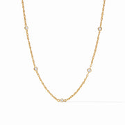 Julie Vos Celeste Delicate Station Necklace