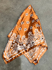 Copper Classic Paisley Wild Rag