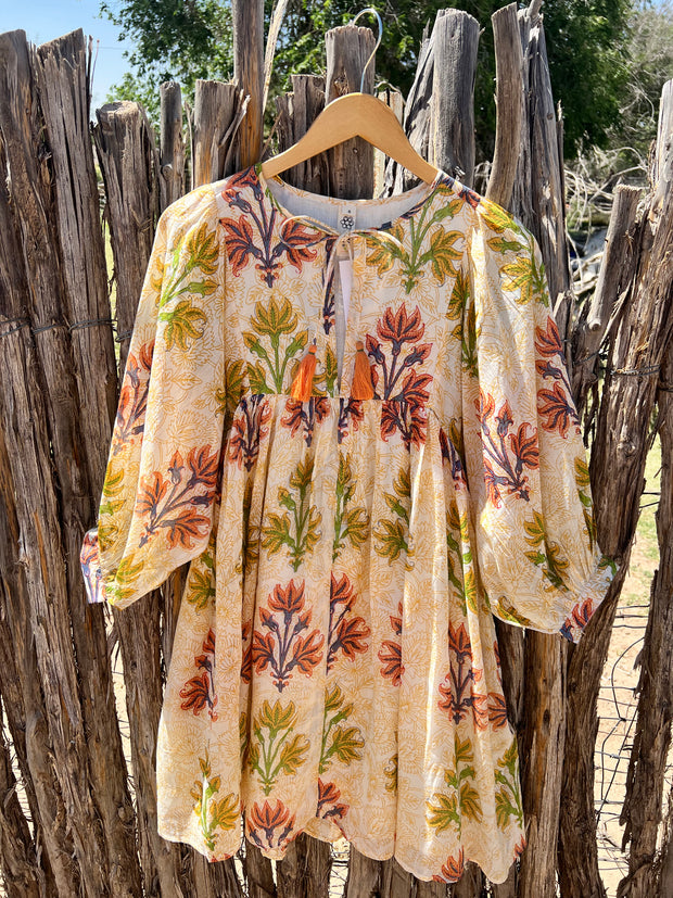 Ivy Jane Breezy Block Print Dress
