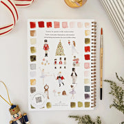 Winter and Holiday Watercolor Workbooks