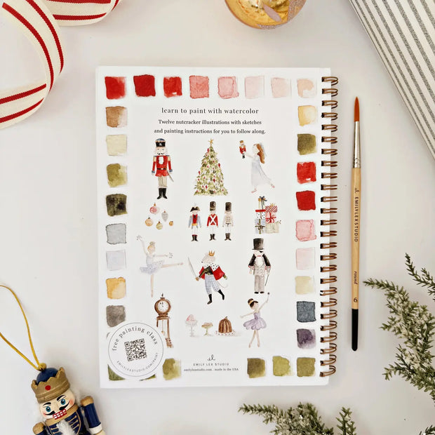 Winter and Holiday Watercolor Workbooks