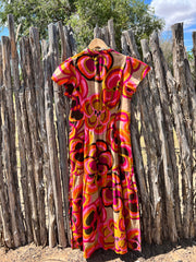 Ivy Jane Bold Floral Midi Dress