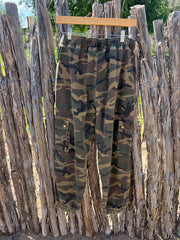 Camo Twill Jogger Pants