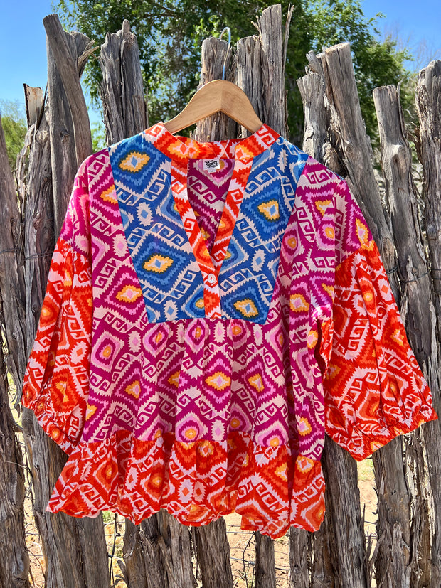 Ivy Jane Tribal Tiered Top