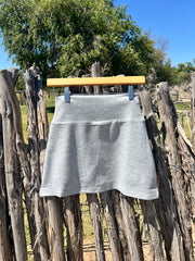 Scuba Modal Heather Grey Skort