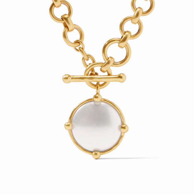 Julie Vos Demi Honeybee Necklace - Pearl