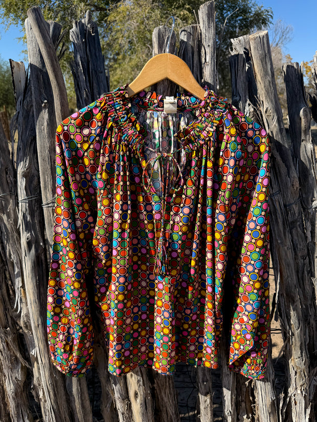 Ivy Jane Loads of Color Dot Top