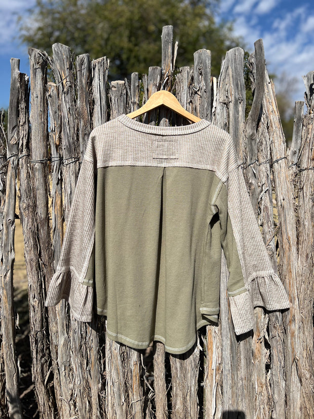 Olive Fall Tee