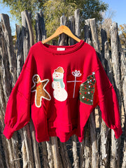 Christmas Patches Tee