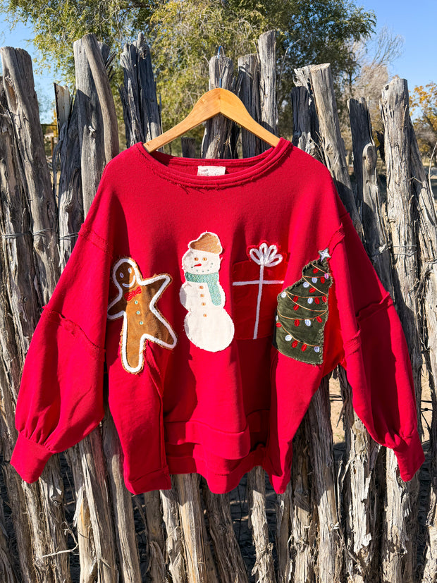 Christmas Patches Tee