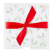 Holiday Notepad with Acrylic Tray