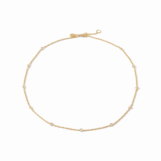 Julie Vos Celeste Delicate Station Necklace