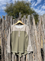 Olive Fall Tee