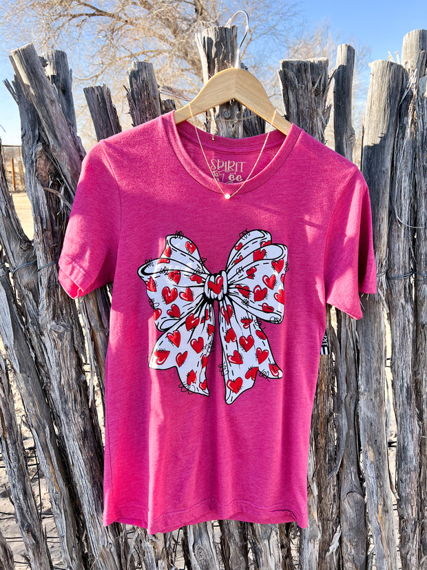 Bow Heart Tee