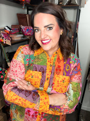Ivy Jane Fall Patchwork Camp Shirt