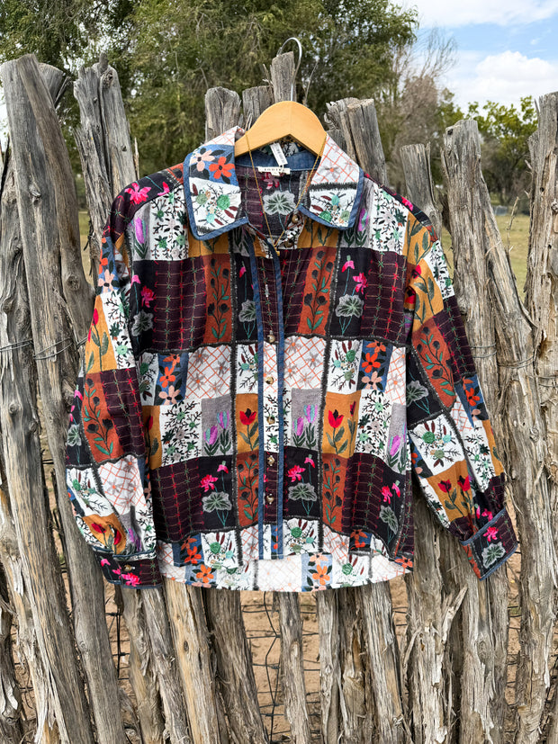 Brick Patchwork Top