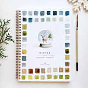 Winter and Holiday Watercolor Workbooks