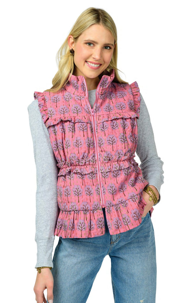 Ivy Jane Kantha Stitched Vest