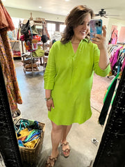 Ivy Jane Lime Popover Tunic