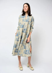 Ivy Toile Midi Dress