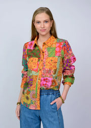 Ivy Jane Fall Patchwork Camp Shirt
