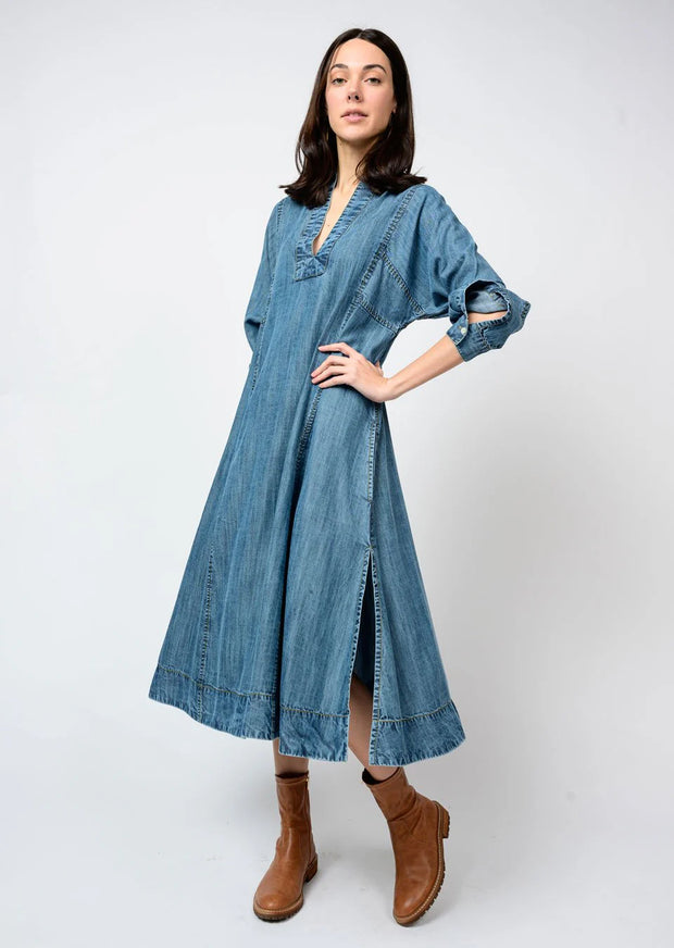 Ivy Jane Denim Midi Caftan