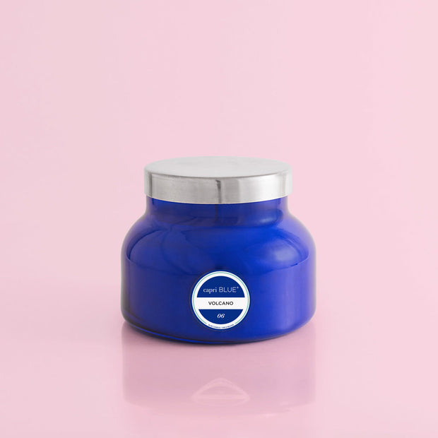 Capri Blue Volcano Candle - Blue