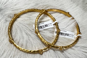 Savannah Bangle Gold - multiple sizes