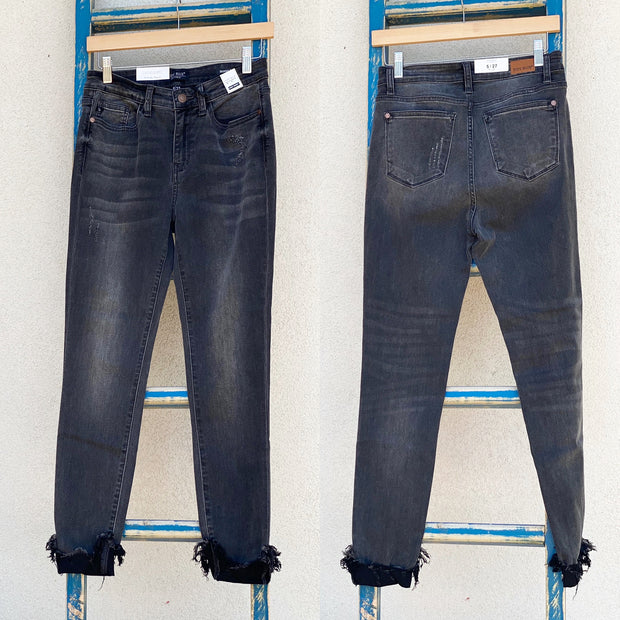 Discover more than 176 black frayed hem skinny jeans super hot