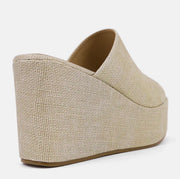 Gold Woven Wedge