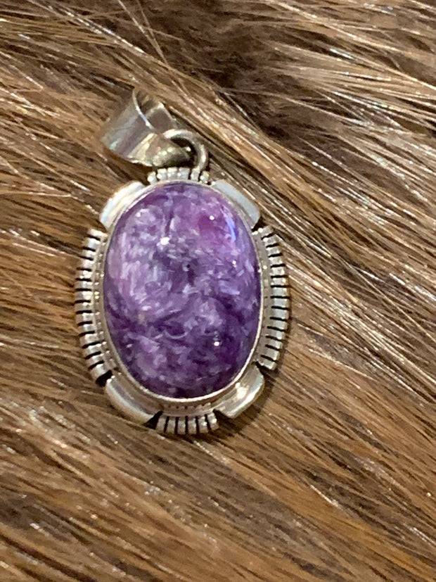 Purple Spiny Pendant