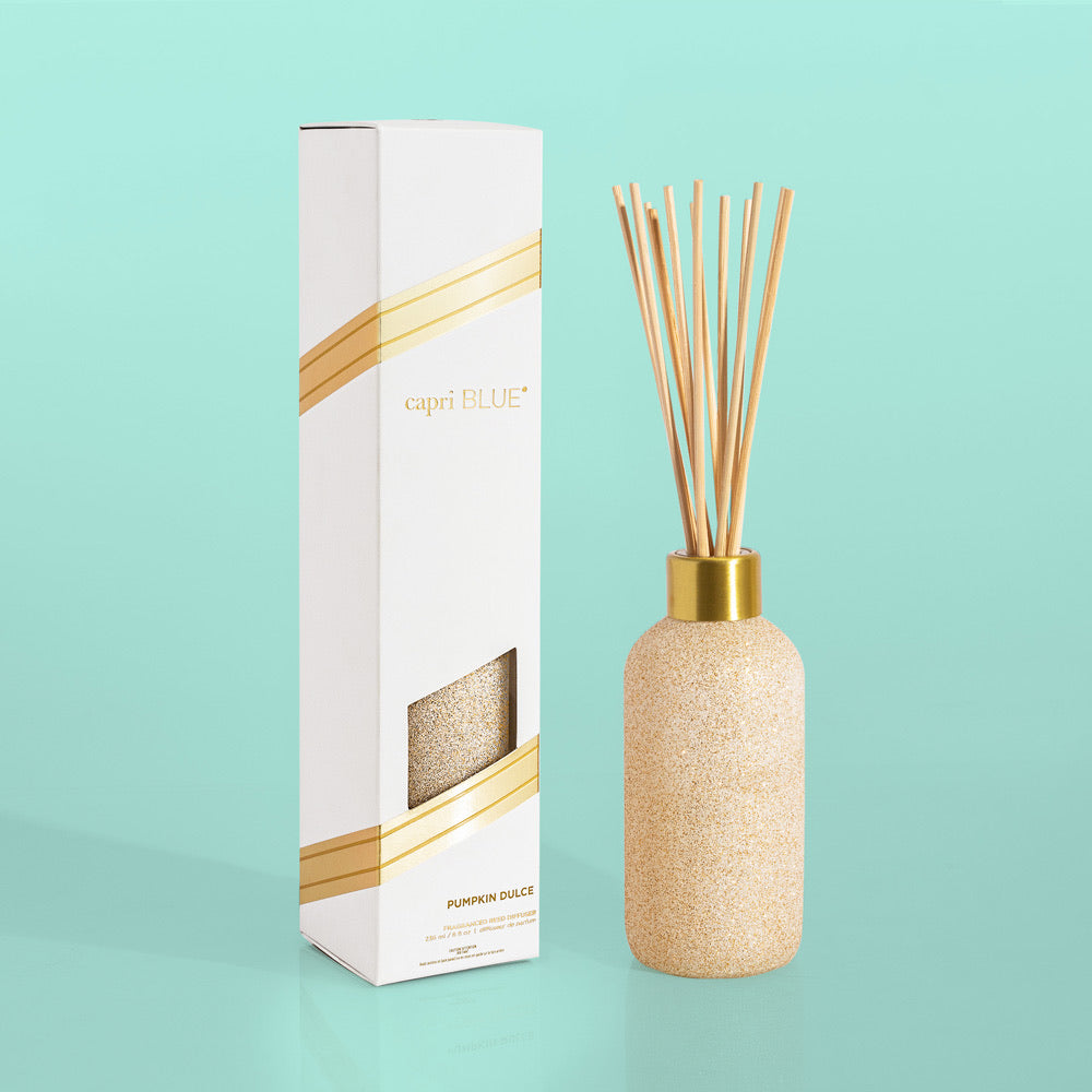 Capri Blue Pumpkin Dulce Glimmer Reed Diffuser - Thumbnail 4