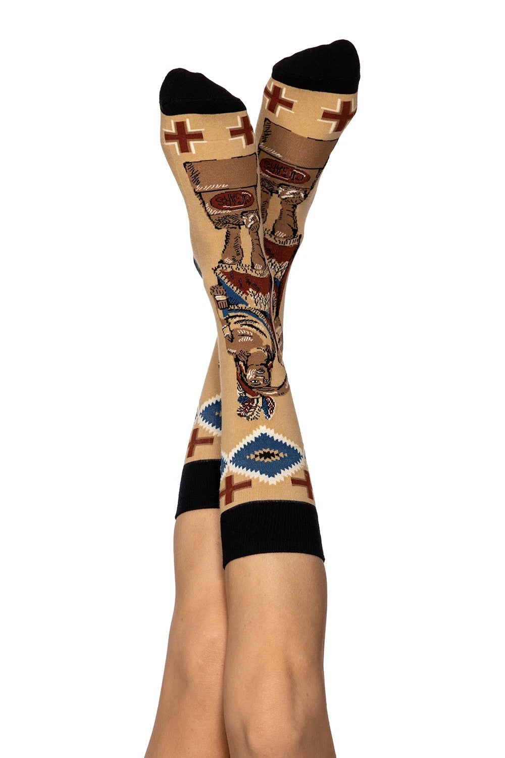 tobacco socks DDR Socks, Tobacco Salesman